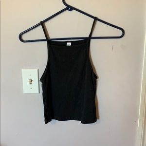 American apparel halter crop top